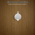thumbnail image 4 of BESTYASH 2Pcs Copper Peep Hole Privacy Cover Silver Anti-Fog Door Viewer For Home And Office Use 11.8X0.9X0.2in, 4 of 8
