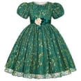 thumbnail image 2 of Coerni Kids Pageant Flower Girl Dress Little Girls Party Wedding Formal Elegant Dresses Toddler Summer Princess Dress, 2 of 9