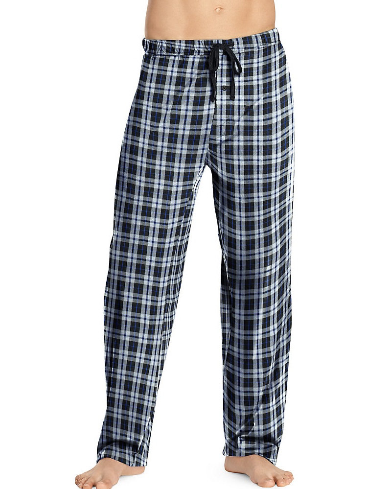 hanes men's woven stretch lounge pant