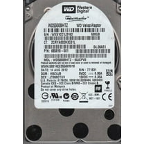 WD5000BHTZ-60JCPV0, DCM HBCVJB, Western Digital 500GB SATA 2.5 Hard Drive