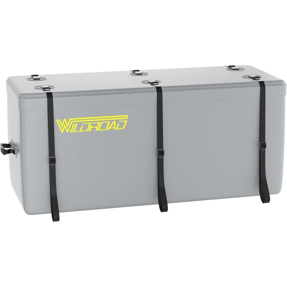 Hitch Cargo Carrier Bag 100% Waterproof 58.5" x 22" x 25" Hitch Cargo Bag 18.2 Cubic Feet Include 6 Reinforced trap for Truck Pickup All Vehicle