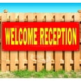 thumbnail image 1 of Welcome Reception 13 oz Vinyl Banner With Metal Grommets, 1 of 4