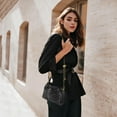 thumbnail image 2 of LHSHID Small Crossbody Bag For Women Trendy.Dumpling Bag Clutch Purse For Women Evening Bag Cloud Purse Vegan Leather Hobo Bag, 2 of 7
