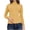 Mockneck-Yellow, variant on Sweaters for Women Trendy Fall Tops Mock Neck Long Sleeve Slimming Pullover Casual Winter Outfits Yellow M