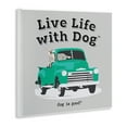thumbnail image 4 of Stupell Industries Dog in Pickup Truck Animals Painting Unframed Art Print Wall Art, 12 x 12, 4 of 8