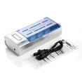 EBL Smart Battery Charger for C D AA AAA 9V Ni-MH Ni-CD Rechargeable Batteries with Discharge Function & LCD Display