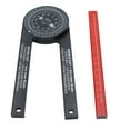 thumbnail image 2 of Angle Finder,Angle Finder 360 Degrees Angle Finder Tool Angle Measuring Tool Maximized Efficiency, 2 of 14
