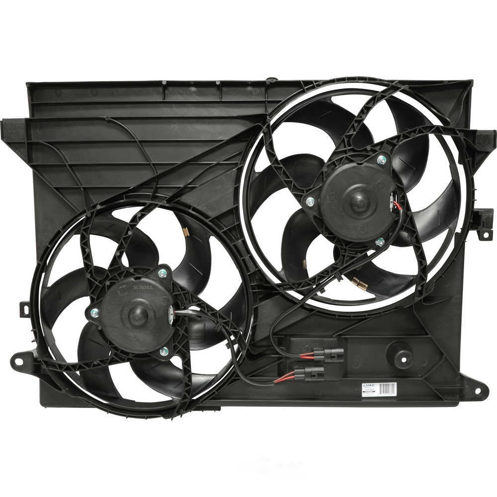 UAC FA 50392C Dual Radiator and Condenser Fan Assembly