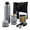 Dark Gray-CLASSIC KIT, variant on Dark Gray FULL KIT 750ml Double-Wall Insulated Stainless Steel Yerba Mate Drinkware Set
