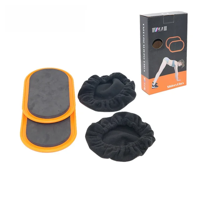 Pink Gliding Discs Set of 2 – Enhance Full-Body Coordination & Balance for Quick, Intense Workouts | Ideal Fitness Tool for All Levels, Perfect for Core Strengthening & Developmental Training
