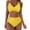 Yellow, variant on BeAi Trendy Swimsuits for Women 2025 Coverage Strapless Bikini Sets for Women Cheeky Modest Swimwear for Women 2 Piece 2 Piece Sexy White Beachwear Women Criss Cross Back Previous Orders