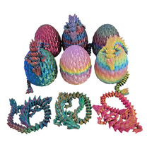 3D Printed Mystery Dragon and Egg