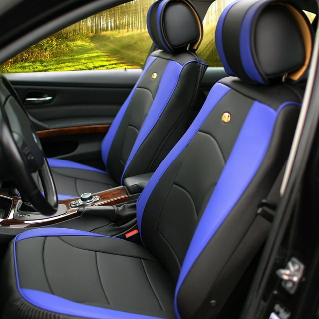 Ultra Comfort High Grade Leather Seat Covers For Car Truck SUV Van - Full Set