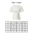 thumbnail image 5 of Gildan Youth Heavy Cotton T-Shirt, Blank Tee for Crafts & DIY, Kids Short Sleeve Tee, White, XS, 5 of 5