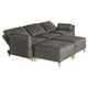 thumbnail image 4 of Sala Modular Makora Morelli Memory Foam Oxford Chenille De 5 Módulos, 4 of 10