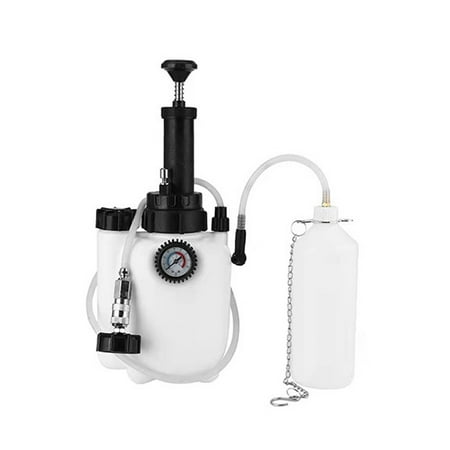 

OWSOO 3L Car Brake Oil Manual Replacement Tool Double-scale Dial Pressure Pump Oil Filling System Automatic Fluid Transmission Tool