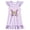 Light Purple, variant on Gunia Little Girls Nightgown Princess Pajamas Playful Nightdress Cute Butterfly Print Flutter Sleeves Cozy Cute Night Gowns Pjs Loungewear Light Blue 6-7 Years