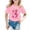 Pink, variant on Trendfront Little Girls 3rd Birthday Gift T Shirt Three Years Varsity Font Crewneck Short Sleeve Tee Kids Bday Vacation Clothes