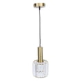 thumbnail image 1 of Luz de Colgante de Cristal, Decorativo Dorado Moderno de Cocina de la Isla de Cocina 85-265V Altura Ajustable de Altura Multipósito para Cocina Para Dormitorio, 1 of 7