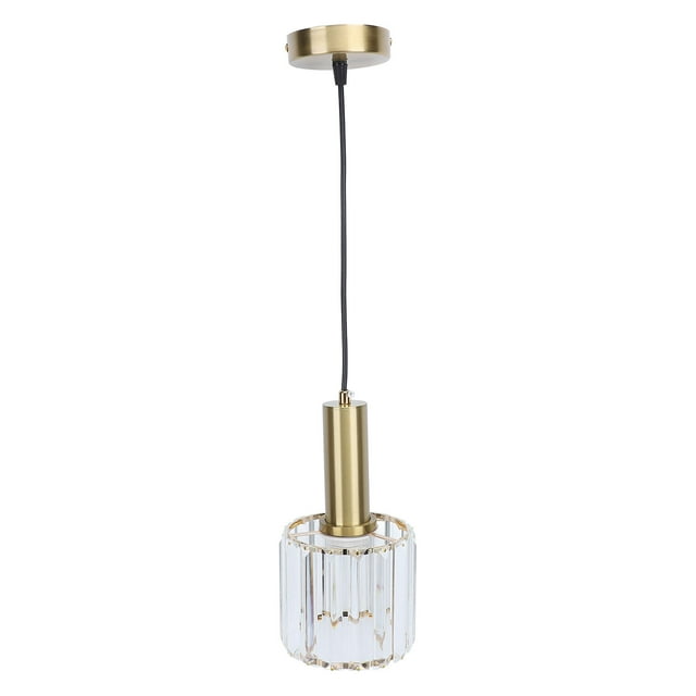 Luz de Colgante de Cristal, Decorativo Dorado Moderno de Cocina de la Isla de Cocina 85-265V Altura Ajustable de Altura Multipósito para Cocina Para Dormitorio