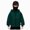 A17-Dark Green, variant on Ccpelsie Boys Fall Winter Zip Up Hoodie Children Sweatshirt Kangaroo Pockets Coat(Purple,4-5 Years)