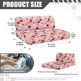 thumbnail image 7 of Yuyamidu Cherry RV Dinette Cushion Covers Pink Camper Cushion Slipcovers 2 Pack Daisy RV Seat Covers Stretchy RV Dinette Couch Protector for RV Camper Accessories, 7 of 7