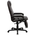 thumbnail image 3 of Scranton & Co High Back Leather Reclining Office Chair in Brown, 3 of 6