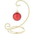 thumbnail image 2 of Bard's Scroll Gold-toned Ornament Stand, Small, 7.5" H x 4.5" W x 4.5" D, Pack of 6, 2 of 5