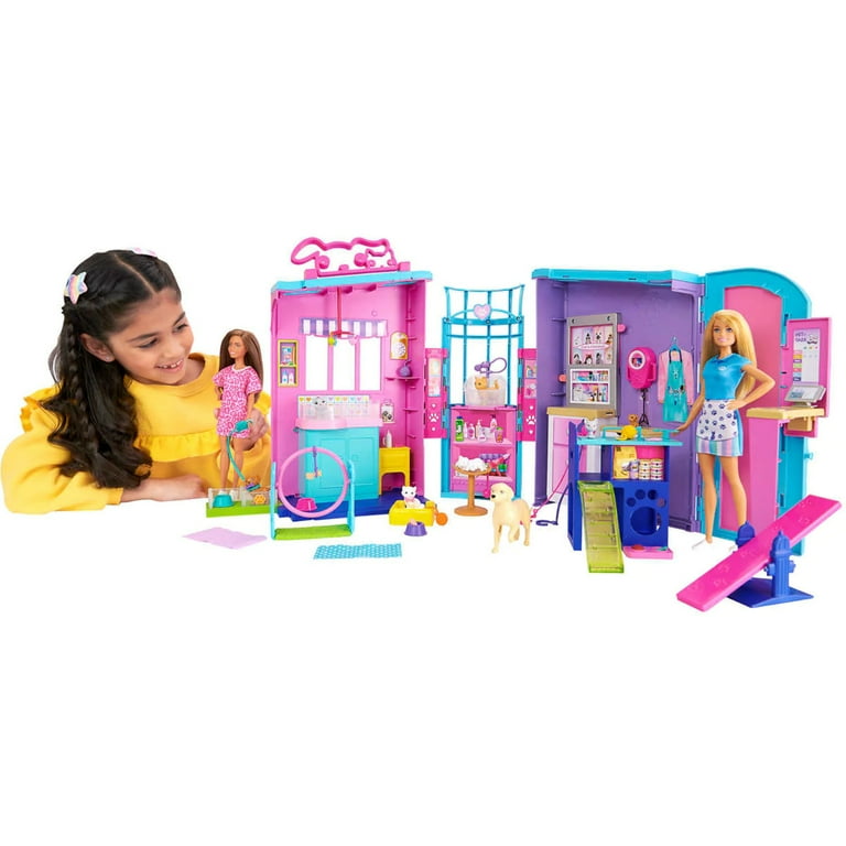 Barbie doggy online daycare playset
