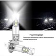 thumbnail image 4 of Headlight Bulbs, 2x H1 6000k Super White 100w Led Headlight Bulbs Kit Low Beam, 4 of 5