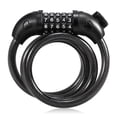 thumbnail image 2 of Coded Wire Lock -theft 5-Digit Coded Lock -shear Safety Cable Chain Lock Waterproof Bike Tyre Shackle, 2 of 7
