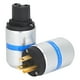 thumbnail image 1 of Connector Plug Power IEC Connector Noise Reduction For Audio Visual Appliances, 1 of 8