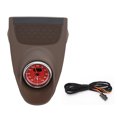 thumbnail image 1 of Oubit Dash Clock Panel,Saddlebrown Car Dashboard Clock EO Dash Clock Surround Trim Smooth Operation, 1 of 9