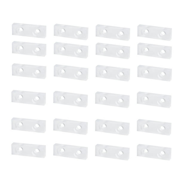 24pcs Rectangle Rubber Feet Pad Antiscratch for Chair Desk Leg 35x11