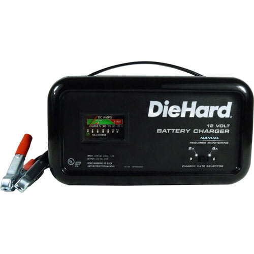 Diehard 6/2 AMP Manual Battery Charger 