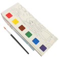 thumbnail image 3 of Watercolor Coloring Pages Toddler Painting Tool 19.00X8.00X1.20cm Cultivate Discrimination Skills 1Pack, 3 of 5