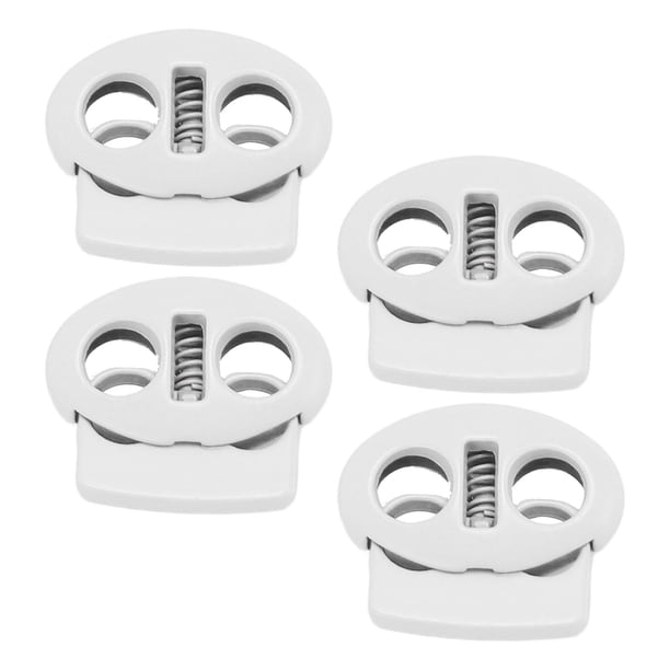 30 Tapones De Resorte De Extremo De Cerraduras De Cable, aleación De Zinc, Duraderos, Multiusos, Topes De Cable, Palancas De Cierre Para Reemplazo De Bolsas Con Cordones