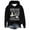 Black-A, variant on 2025 Women's Autumn and Sweat Womens Shirt Winter Fleece Loose Pet Womens Full Zip Hoodie Hooded Pullover Cat Dog Zipper Front Hoodies Large Pouch Pullover Sweatshirt
