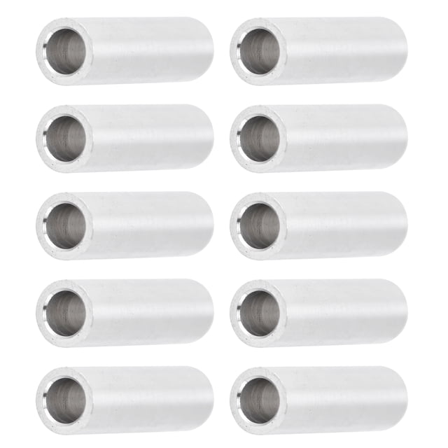 Entretoise Ronde, Entretoise en Alliage d'Aluminium Sans Filetage Anodisée OD 6mm ID 4mm pour Réparation Mécanique