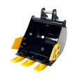 thumbnail image 2 of yuksok Excavator Bucket 30cm Attachment for Landscaping Work Digging Soil Trenching, 2 of 9