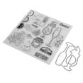 thumbnail image 3 of Clear Stamp Kit Unique Shape Decorative Transparent Template Embossing Cutting Die Set for DIY Scrapbook Crafts, 3 of 14