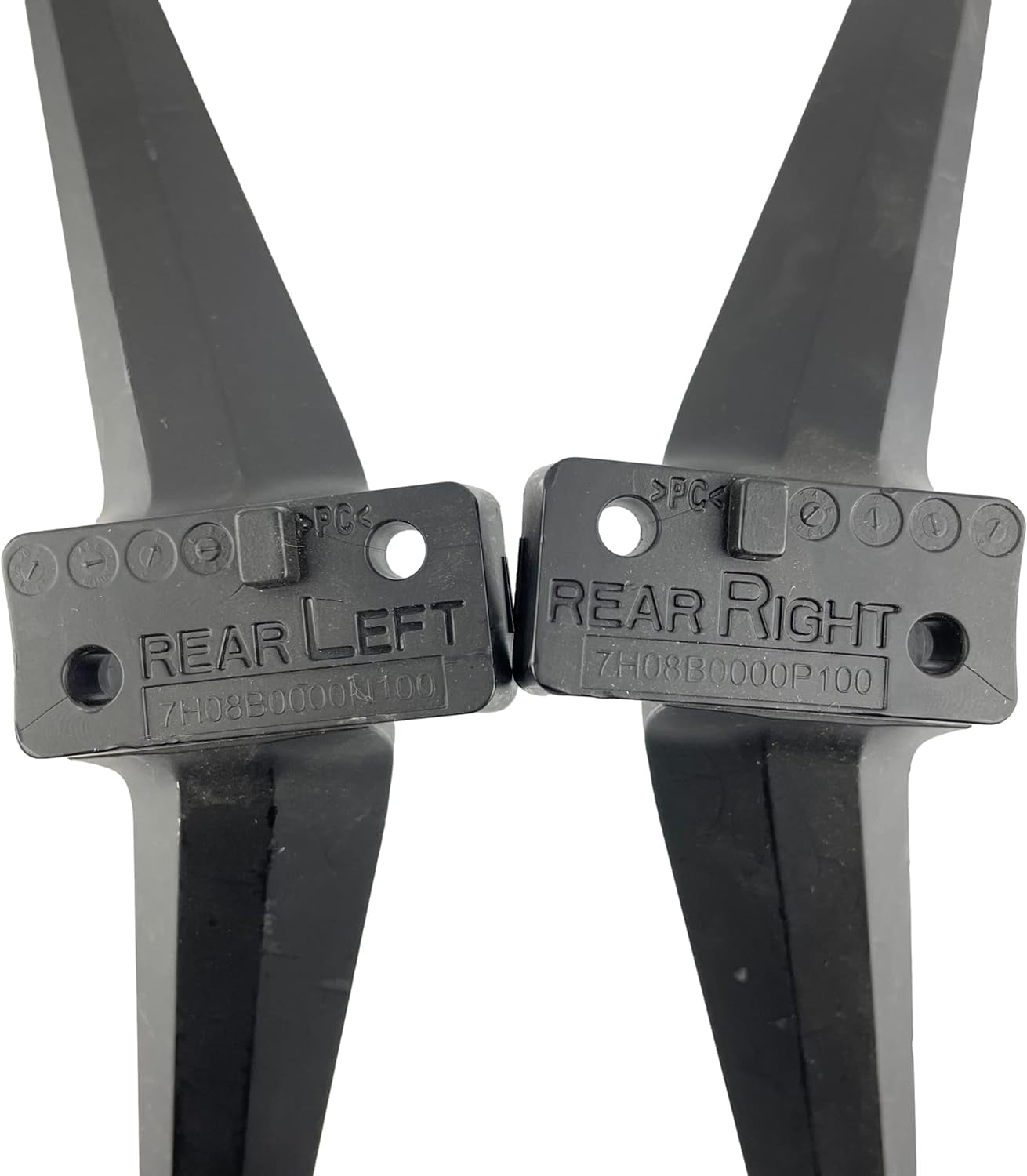 ULTRA PARTS VIZIO V-Series TV Base Stand Legs for the 50" Class 4K HDR Smart TVs, Alloy Steel Black