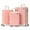 Pink-3 piece set, variant on Zimtown 3 Piece Luggage Set, Carry on Suitcase Sets Hardside Lightweight Spinner with TSA Lock, Blue