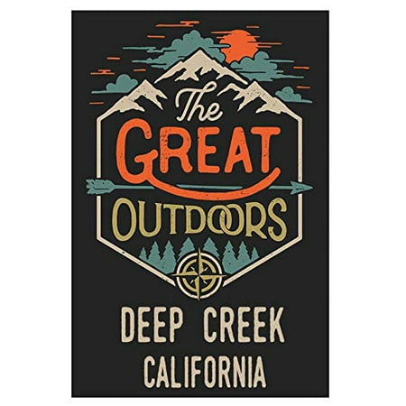 

Deep Creek California Souvenir 2x3-Inch Fridge Magnet The Great Outdoors