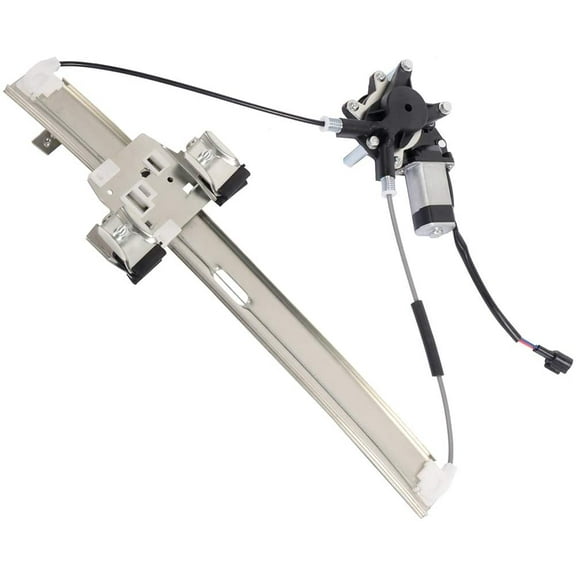 ECCPP Front Left Driver Side Power Window Regulator with Motor Assembly Replacement fits for 2005-2010 For Dodge Dakota 2006-2008 For Mitsubishi Raider 2011 For Ram Dakota 55359567AA 748-114