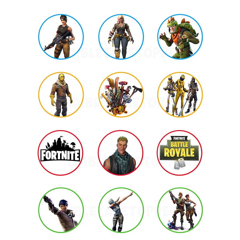 Fortnite Edible Cupcake Toppers (12 Images) - Walmart.com fortnite-edible-cupcake-toppers-12-images-walmart-com