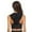 Black, variant on Ticikt Women's Fitness Sleeveless Mesh Hoodie Sports Running T-shirts Workout Tops,Color:Black