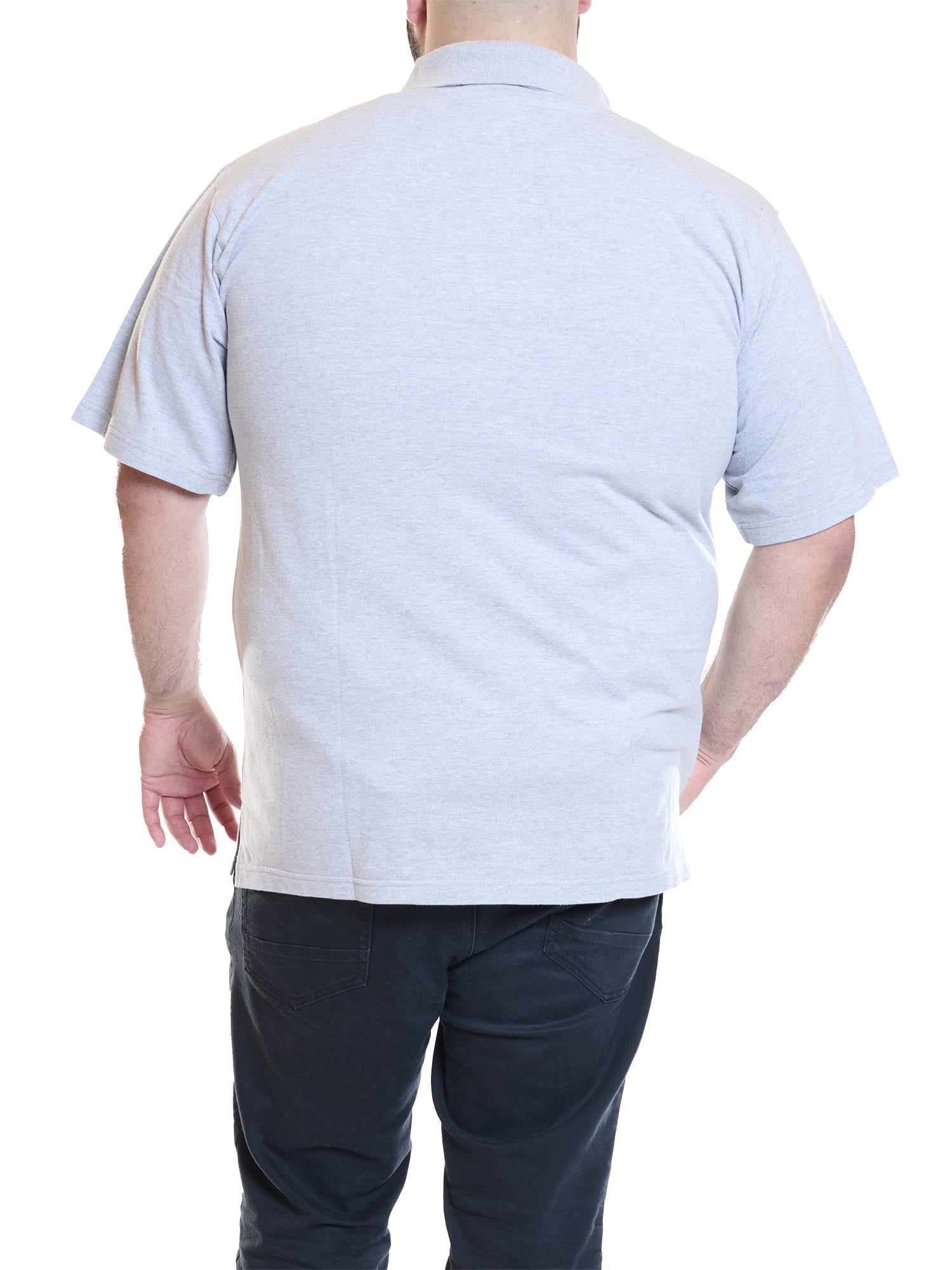 Wrangler Men's Big and Tall Short Sleeve Polo Shirt ,Big sizes up to 6XL and Tall sizes up to 4XT