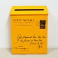 thumbnail image 3 of Cast Country House Mailbox Mail Box Yellow, 3 of 4
