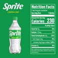 thumbnail image 5 of Sprite Lemon Lime Soda Pop, 20 fl oz Bottle 4 pack, 5 of 5